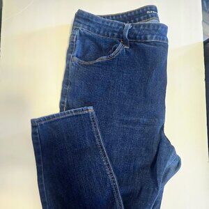 Old Navy Women's Skinny Jeans - Dark Blue